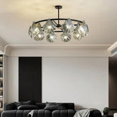 Luxurious Gold Glass for Living Room Pendant Light - Clowas
